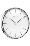 BERING Wallclock Polished Silver