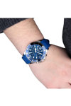 SECTOR 230 Blue Rubber Strap