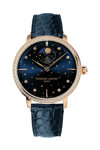 FREDERIQUE CONSTANT Slimline Moonphase Stars Manufacture Automatic Blue Leather Strap