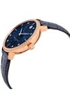 FREDERIQUE CONSTANT Slimline Moonphase Stars Manufacture Automatic Blue Leather Strap