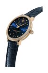 FREDERIQUE CONSTANT Slimline Moonphase Stars Manufacture Automatic Blue Leather Strap