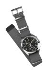 HAMILTON Khaki Aviation Pilot Pioneer Chronograph Grey Fabric Strap