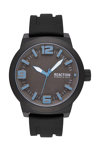 REACTION KENNETH COLE Casual Black Silicone Strap