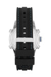 REACTION KENNETH COLE Ana-Digi Chronograph Black Silicone Strap