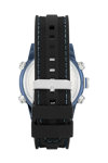 REACTION KENNETH COLE Ana-Digi Chronograph Black Silicone Strap