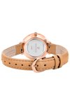 PIERRE LANNIER Caprice Beige Leather Strap