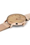 PIERRE LANNIER Nature Rose Gold Stainless Steel Bracelet