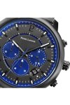 PIERRE LANNIER Impulsion Chronograph Black Stainless Steel Bracelet