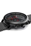 PIERRE LANNIER Impulsion Chronograph Black Stainless Steel Bracelet