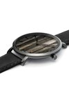 PIERRE LANNIER Nature Black Leather Strap