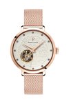 PIERRE LANNIER Automatic Crystals Automatic Rose Gold Stainless Steel Bracelet