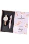 PIERRE LANNIER Eolia Rose Gold Stainless Steel Bracelet Gift Set