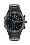 KENNETH COLE Gents Black Stainless Steel Bracelet