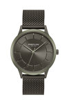 KENNETH COLE Gents Black Stainless Steel Bracelet