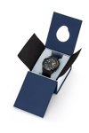 PATROUILLE DE FRANCE Athos 4 Chronograph Black Silicone Strap