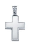 Βαπτιστικός σταυρός 18Κ Λευκόχρυσος TRIANTOS
