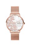 FERENDI STEEL Blossom Crystals Rose Gold Stainless Steel Bracelet