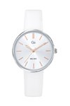 GO Ladies White Leather Strap