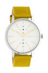 OOZOO Timepieces Yellow Leather Strap (42mm)