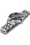 HAMILTON Jazzmaster Open Heart Automatic Silver Stainless Steel Bracelet