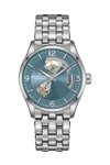 HAMILTON Jazzmaster Open Heart Automatic Silver Stainless Steel Bracelet