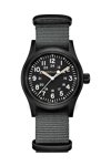 HAMILTON Khaki Field Mechanical Black Fabric Strap