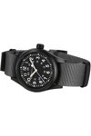 HAMILTON Khaki Field Mechanical Black Fabric Strap