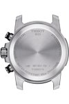 TISSOT T-Sport Chronograph Black Leather Strap