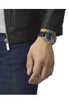 TISSOT T-Sport Chronograph Black Leather Strap