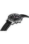 TISSOT T-Sport Chronograph Black Leather Strap