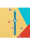 FLIK FLAK Turquoise Sparkle Blue Fabric Strap