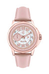 DECERTO Eccentric Pink Leather Strap