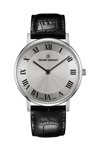 CLAUDE BERNARD Slim Line Black Leather Strap