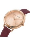 TED BAKER Hetttie Bordeaux Leather Strap