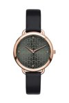 TED BAKER Hetttie Black Leather Strap