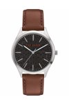 TED BAKER Manhatt Brown Leather Strap