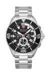 SWISS MILITARY HANOWA Ambassador Chrono Silver Stainless Steel Bracelet