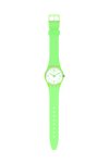 SWATCH Electric Frog Green Silicone Strap