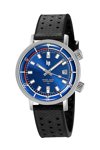 LIP Grand Nautic Ski Automatic Black Rubber Strap