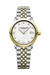 RAYMOND WEIL Freelancer Diamonds Two Tone Stainless Steel Bracelet