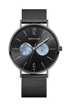 BERING Classic Black Stainless Steel Bracelet