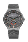 BERING Classic Grey Stainless Steel Bracelet