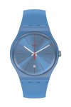 SWATCH Lagoonazing Light Blue Silicone Strap