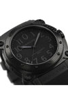 HAMILTON Khaki Navy BeLOWZERO Automatic Titanium Black Silicone Strap