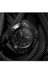 HAMILTON Khaki Navy BeLOWZERO Automatic Titanium Black Silicone Strap