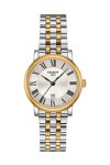 TISSOT T-Classic Carson Premium Lady Two Tone Stainless Steel Bracelet