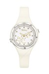 TEKDAY Women White Plastic Strap