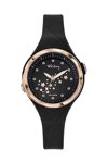 TEKDAY Women Black Plastic Strap