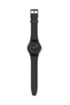 SWATCH Essentialls Intercyderal Black Silicone Strap