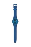 SWATCH Essentialls Cyderalblue Blue Silicone Strap